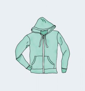 Hoodie with Zipper